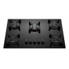 Cooktop a Gás 5 Bocas com Mesa de Vidro Atlas U Top Preto Bivolt