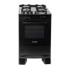 Fogão Neo Glass 4 Queimadores FGVNG410PT Suggar Preto Mesa de Vidro Bivolt 