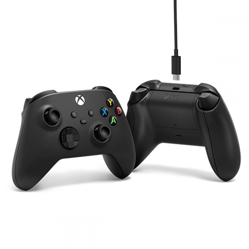 Um controle xbox 360 branco com um controle cinza nele.