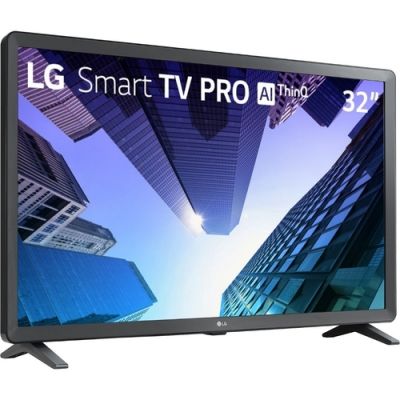 Smart TV Tela 32 Pro LG 32LM621CBSB.AWZ HD com Conversor Digital Wi-Fi 2 USB 