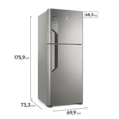 Refrigerador Electrolux Frost Free TF55S  Platinum - 431 Litros - 110 Volts