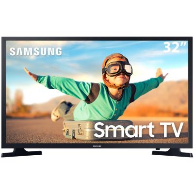 TV Smart 32" LED Samsung HD T4300 c/ HDR Sistema Operacional Tizen Wi-Fi 
