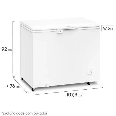 Freezer Horizontal 314L H330 110v Electrolux 
