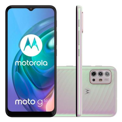 Smartphone Motorola G10 64GB 4G i Tela 6.5'' 4GB RAM Câmera Quádrupla