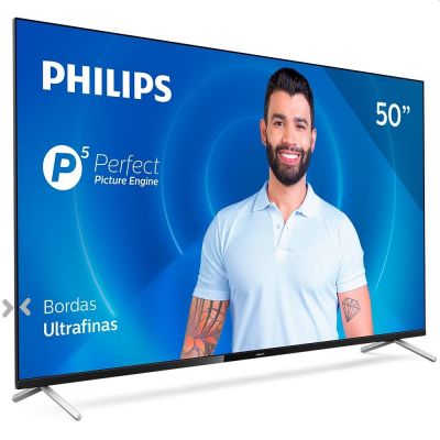 TV Smart LED 50" UHD 4K Philips 50PUG7625/78 com HDR10+, Dolby Vision