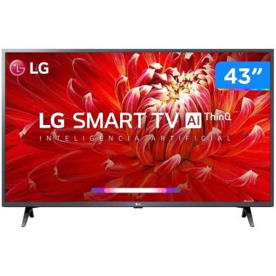 TV Smart 43" LED LG Full HD 43LM6370PSB WiFi Bluetooth HDR ThinQ AI 3 HDMI