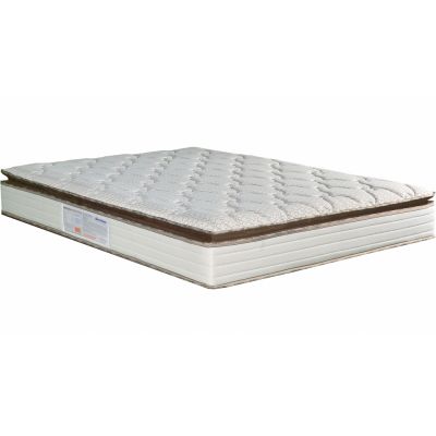 Colchão Espuma Casal D45 Gold Star 138x188x24 Creme/Marrom Bom Pastor