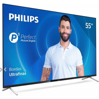 TV Led 55 Smart 4K UHD 55PUG7625/78 Philips HDR10+, Dolby Vision, Dolby Atmos 