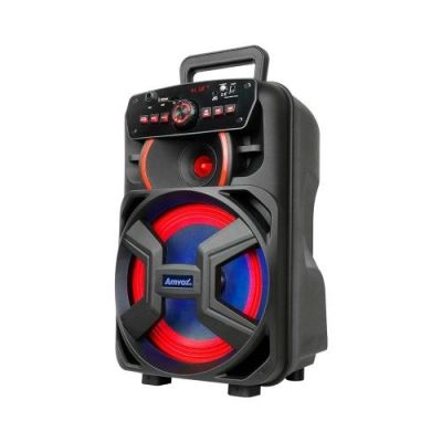 Caixa De Som Amplificadora Amvox Aca221 Gigante Ii 220w Rms Preto