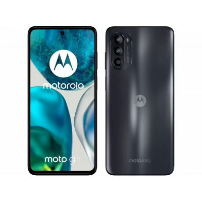 Smartphone Motorola G52 Preto 128/4GB  Tela 6.6''  Câm. Tripla 50MP Selfie 16MP
