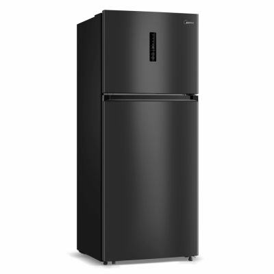 Refrigerador Frost Free Black Inox Look 411 Litros MD-RT580MTA281 Midea 