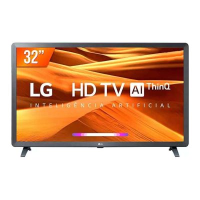 TV 32 LG Smart LED HD Bluetooth HDR 10 ThinQ Ai Google Assistente 32LQ621CBSBAWZ