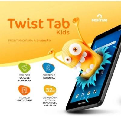 Tablet Positivo Twist Kids T770kc Tela 7 Pol. 32gb 1gb Ram