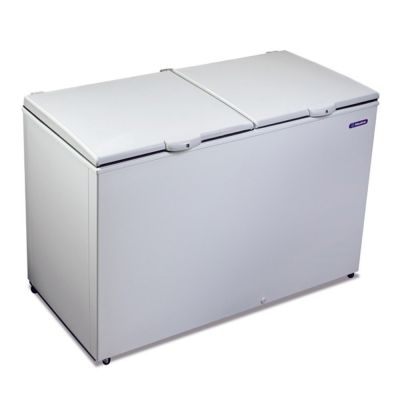 Freezer Horizontal Metalfrio 419 litros DA420 2 portas branco 110v