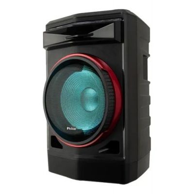 Caixa de Som Philco Acústica Flash Lights Ex Bass 750w Bivolt