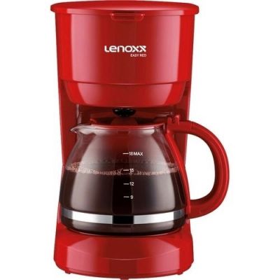 Cafeteira Elétrica 18 Xícaras Easy Red Vermelha Pca019 Lenoxx 110V