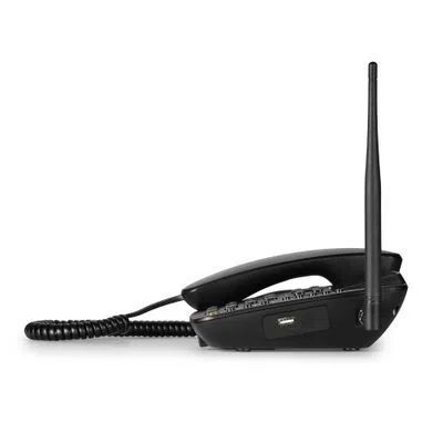 Celular Rural Fixo Multi Quadriband 3G Preto - RE504