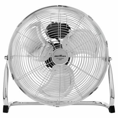 Circulador de Ar Britânia C50 Cromado 50cm 200W Turbo Oscillation 110v