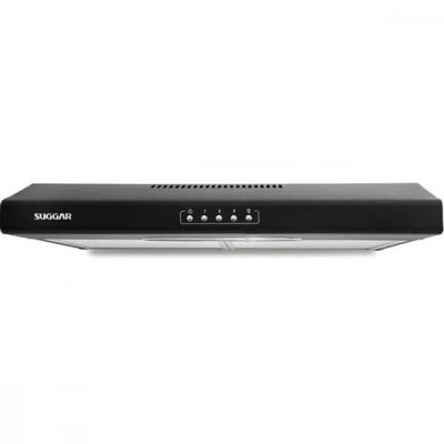 Depurador de Ar Suggar 60cm Slim 3 velocidades Preto 110v 