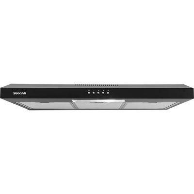 Depurador de Ar Suggar 80cm Slim 3 Velocidades Preto 110V