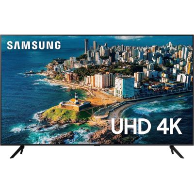 TV Smart 75" LED Samsung 4K Ultra HD 4K 75CU7700 Crystal Gaming Hub Alexa 