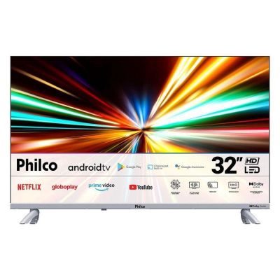TV Smart 32" LED Philco Android TV PTV32G23AGSSBLH 