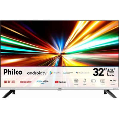 TV 32 LED Smart TV Philco PTV32M8GAGCMBLH Android Quad-core 2 HDMI 1 USB