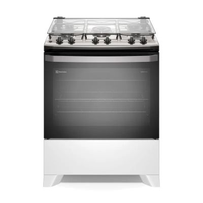 Fogão Electrolux 5 bocas Efficient com PerfectCook Branco FE5IB Bivolt