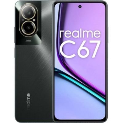 Smartphone Realme C67 RMX 3890 Black Rock 256/8GB Câmera 108MP