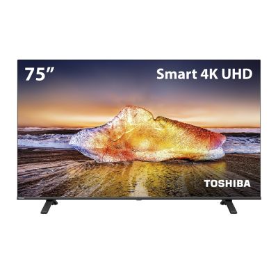 TV 75 Led Smart 4k Ultra HD 75C350S TB025M HDR10 Dolby Áudio Vidaa Toshiba