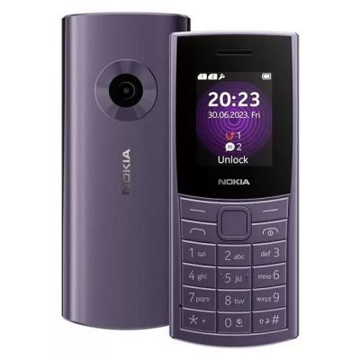 Celular Nokia 110 4G RoxoDual Chip Radio Fm Bluetooth Lanterna