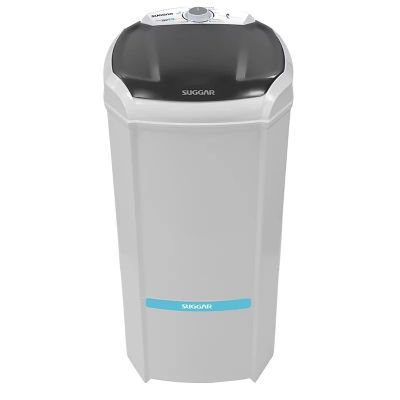 Tanquinho Suggar Lavamax Eco 15kg Semiautomático filtro fiapos LE1521 Branco 110v