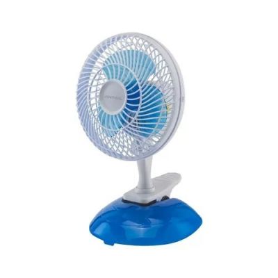 Micro Ventilador de Mesa Pessoal Ventisol 20Cm 18W 110V Azul e Branco 