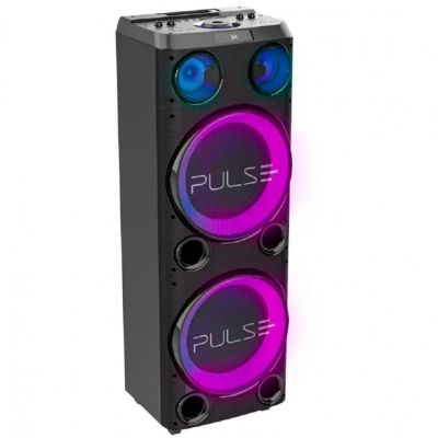 Caixa De Som Pulse Super Torre Double Sp508 2300w Rms Bluetooth