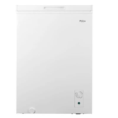 Freezer Horizontal 99L PFH105B NEW Philco 2 em 1 Branco 110V
