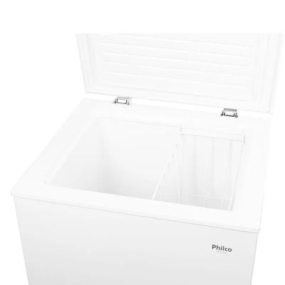 Freezer Horizontal 99L PFH105B NEW Philco 2 em 1 Branco 110V