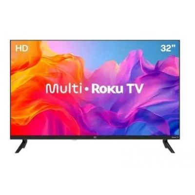 Smart TV 32" HD Dled Multi Roku Wi-fi Dolby Audio TL052M