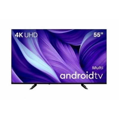 TV Smart 55" DLED 4K Multi  TL061M  Android Bluetooth Dolby Audio