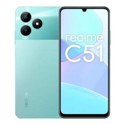 Smartphone Realme C51 Green NFC 256/6GB 6.74" Câmera Dupla 50MP