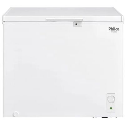 Freezer Horizontal Philco NEW PFH205B 200L Dupla Ação c/ chave Branco 110v