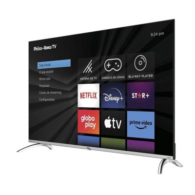 Smart TV 50" Philco 4K LED PTV50G7PR2CSB 4K Roku TV Led Dolby Audio