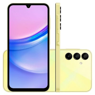 Smartphone Samsung Galaxy A15 Verde Claro 128/4GB 6.5" Câmera Tripla 50MP