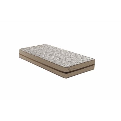 Colchão Molas Pocket Solteiro Basic AG D80 88X188X24 Bege Paropas  