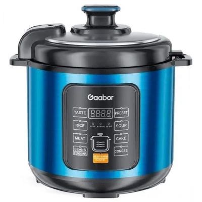 Panela Elétrica de Pressão 6L Trava Inteligente Gaabor 1000W 110V