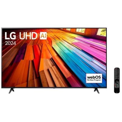 Smart TV 50"4K LG UHD 50UT8050 Processador A5 Ger7 AI Alexa/Chromecast integrado Otimizado