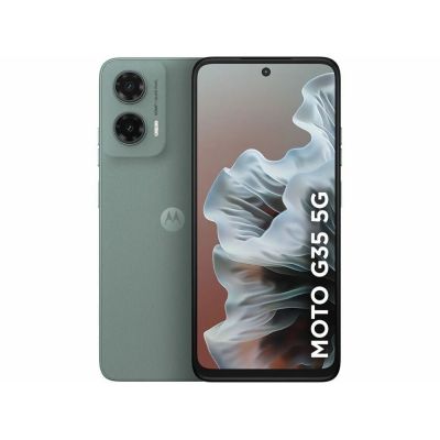 Smartphone Motorola Moto G35 Cinza 5G 256/4+8GB  6,7" Câm. Dupla AI 50MP + Selfie 16MP