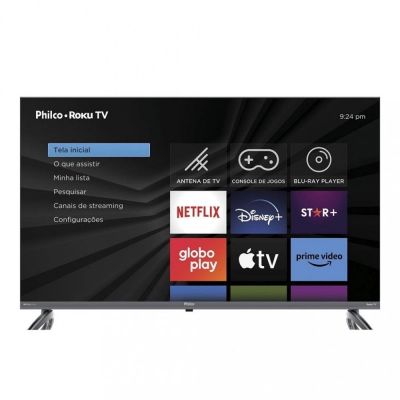 Smart TV Philco 40 Polegadas LED Roku PTV40E3ERSGB