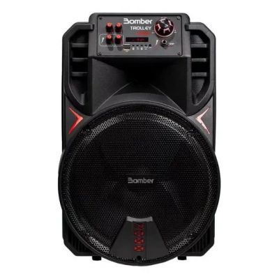 Caixa De Som Bomber Trolley 450 Bluetooth 5.0 450W