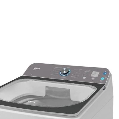 Lavadora de Roupas 14kg Philco PLR14A 12 Programas de Lavagem Branca 110V