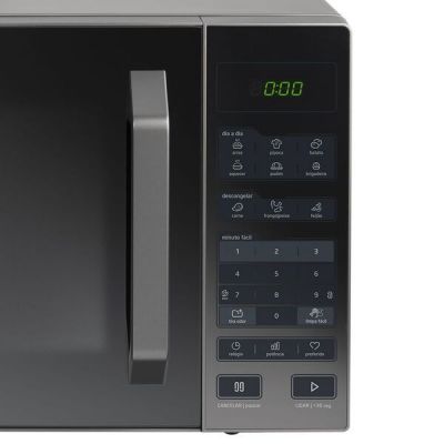 Forno Micro-ondas Midea 35 Litros MXSA35S Espelhado Silver 1450W 110V